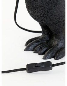 Matt fekete asztali lámpa (magasság 24 cm) Penguin – Light &amp; Living