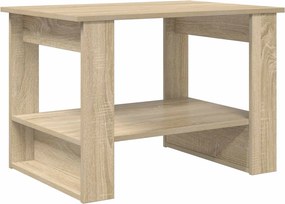 vidaXL Dohányzóasztal Sonoma tölgy 72 x 50 x 50 cm Faanyag