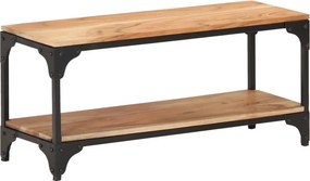 vidaXL tömör akácfa dohányzóasztal 90 x 30 x 40 cm