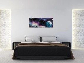 Kép - Festett univerzum (120x50 cm)