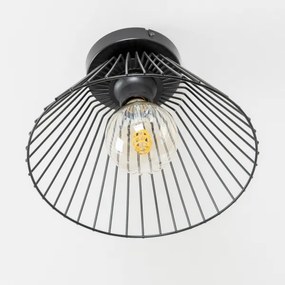 Brilagi - CERIA WIRE LED felületre szerelhető csillár 1xE27/40W/230V, átm. 21 cm, fekete