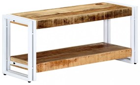 tömör mangófa TV-szekrény 90 x 30 x 40 cm
