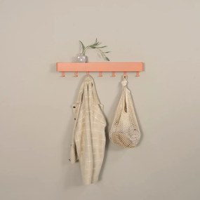 Lazacszínű fém fali fogas polccal Dax Play – Spinder Design