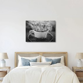 Üveg kép - Egy csésze természet (70x50 cm)