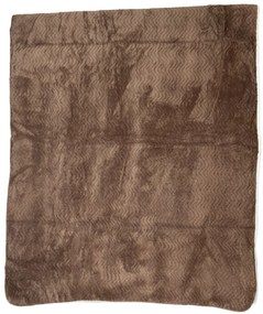 Mikroplüss törülköző - Barna A törülközők mérete: 35x75 cm