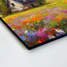 DUBLEZ | Falusi kép a falra - Ház a réten