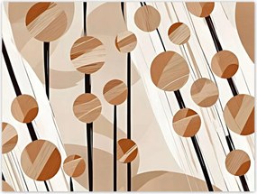 Poszterek 40x30 Bézs az oszlopokon