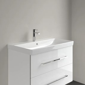 Villeroy & Boch 41568001 - Függesztett mosdó AVENTO 80x47 cm kerámia/fehér