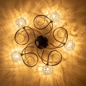 Eglo 32103 - LED felületre szerelt csillár VELAGO 5xG9/33W/230V fényes króm