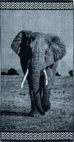 ANIMAL Elefánt Strandtörölköző 165x90cm