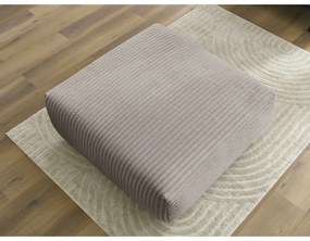 Világosszürkés bézs kordbársony lábtartó Lucien – Bobochic Paris