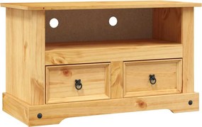 vidaXL Corona-stílusú mexikói fenyő TV szekrény 91 x 43 x 56 cm