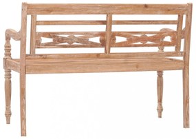 tömör antikolt fehér tíkfa Batavia pad 120 cm