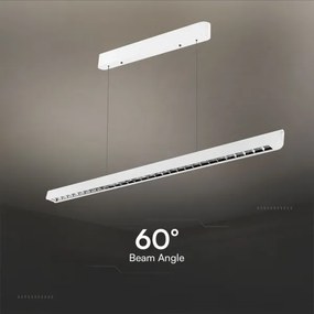 LED csillár kábelre 36W 230V 3000/4000/6400K fehér
