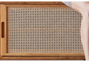 Tölgyfa TV-állvány 142x64 cm Pola - The Beds