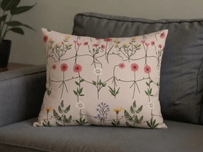 Polipamut párnahuzat HERBAR POLY 50x70 cm, bézs