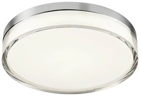 Redo 01-3728 - FRISBI LED mennyezeti lámpa LED/18W/230V 3000/4000K IP44 króm