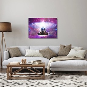 Kép - Kapcsolat az univerzummal (üvegen) (70x50 cm)