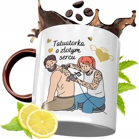 Bordó Bögre Tetováló Születésnapra Ajándék fényképes nyomtatással