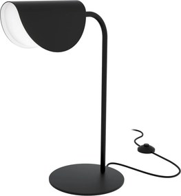 Maytoni modern asztali lámpa mollis fekete mymod126tl-01b