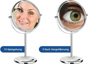 Kozmetikai nagyítós tükör (hétszeres) ø 15 cm – Maximex