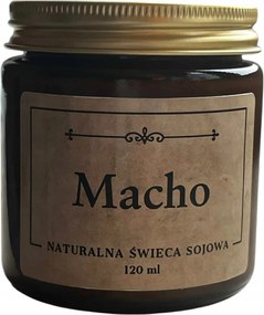 Macho természetes illatgyertya 120 ml