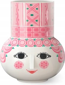 Bjørn Wiinblad Olga Virágváza 15 cm Rózsaszín