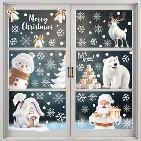 Ablak Matricák Üveg Karácsonyi Díszek Ablak Üveg Karácsony