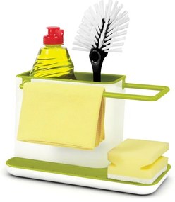Caddy Sink Tidy zöld-fehér mosogatóeszköz-tartó állvány - Joseph Joseph