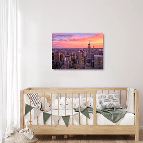 Üveg kép - New York (70x50 cm)