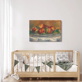 Kép - Auguste Renoir, Peaches on a  Plate, reprodukciók (90x60 cm)