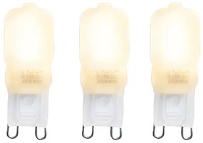 3 db-os G9 LED izzó készlet CUTE PC 2W 200lm 2700K