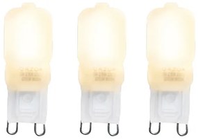 3 db-os szett G9 LED izzók CUTE PC 2W 200 lm 2700K