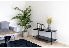 Bondi dekorációs lámpások, acél/üveg, fekete, 2 darabos készlet