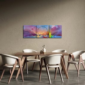 Kép - Naplemente (órával) (90x30 cm)