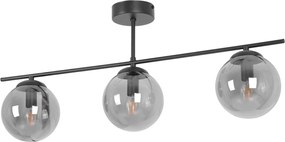 KAJA K-5169 GAMMA Fekete Színű Mennyezeti Lámpa 3xE14 10W IP20
