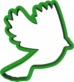 Forma Lyukasztó Sütemény- és Mézeskalácsvágó Madár 8cm