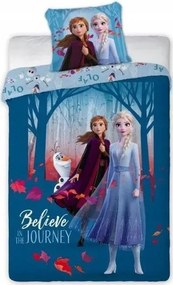 Ágyneműhuzat Frozen 2 Jégvarázs 2 Elsa Anna 160x200