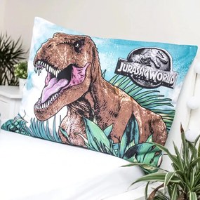 Jurassic World ágyneműhuzat sötétben világító roar 140x200cm 70x90cm