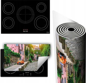 Vinil Tűzhelyvédő Szőnyeg Asztallap 90x52 utca város