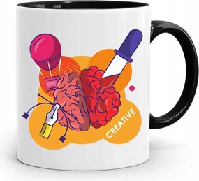 Fekete Bögre Ajándék Kreatív Grafikusoknak fényképes nyomtatással