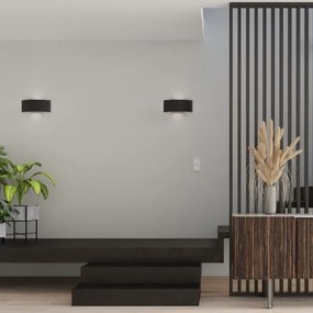 Sollux SL.0937 - Fali lámpa MAGNUS 2xG9/40W/230V fekete