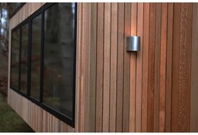 Nordlux - LED kültéri fali lámpatest CANTO 2xLED/6W/230V IP44 ezüstszínű