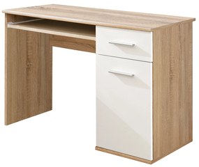 Számítógépasztal Daron 23 DSW DI-06 (sonoma tölgy + fehér). 1024532