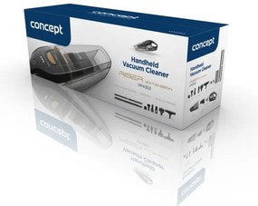 Concept VP4353 kézi porszívó WET & DRY RISER EXT 110W/18,5V 2200 mAh fekete
