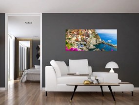 Kép - Manarola olasz falu (120x50 cm)