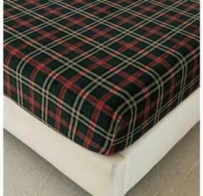 Mikroplüss lepedő GLENMOORE 200x200 cm zöld