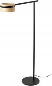 Faro Loop állólámpa, kőrisfa, szabályozható fényerejű, Led 6 W, Estudi Ribaudí dizájn