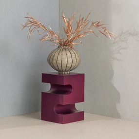 Fém tárolóasztal 30x30 cm Jessa – WOOOD