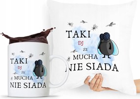 Párna Bögre Szett Dja Zene Ajándék fényképes nyomtatással